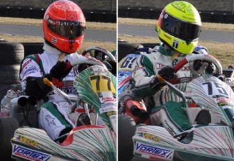 Schumacher & Schumacher on Tony Kart-Vortex