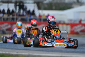 CRG CONQUERS THE PODIUM THANKS TO JORRIT PEX IN KZ2 IN SARNO IN THE WSK MASTER SERIES. VERSTAPPEN KEEPS THE LEADERSHIP