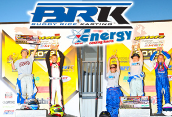 Buddy Rice Karting drivers win races and lock up championships in early season action