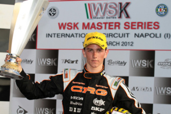 THE SECOND ROUND OF THE WSK MASTER SERIES IN SARNO DOES NOT END AS EXPECTED FOR CRG