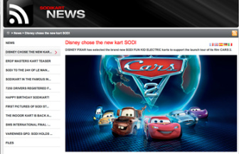 Disney chose the new kart SODI