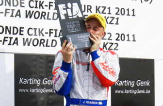 2011 KZ2 World Cup winner - Who is Joey Hanssen?