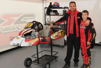 Following in his father’s footsteps