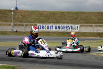 ANGERVILLE SETS THE STAGE FOR A NAILBITING FINAL TO THE 2011 ROTAX EURO CHALLENGE