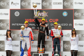 CRG-MAXTER WINS THE WSK FINAL CUP THANKS TO MIRKO TORSELLINI IN KZ2 ON THE INTERNATIONAL CIRCUIT OF ABRUZZO IN ORTONA (ITALY)