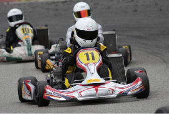 ADAC Kart Masters half-time champion