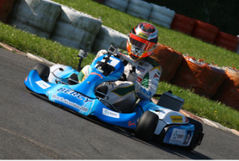 Jules Bianchi at the steering wheel of the Sodi STX