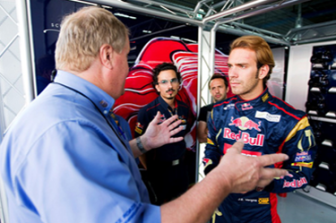 Vergne, a SODI driver in Formula 1