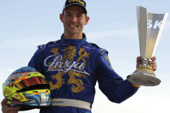 Podium at WSK Master Series