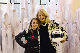 Winning female karter flies to Italy to compete