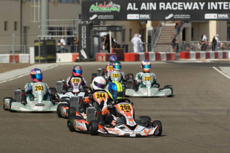 Sodi Racing Team ME at the Rotax Max Al Ain Invitational