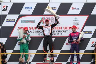 CRG, great win for De Conto in KZ2 at WSK in La Conca