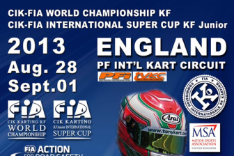 CIK-FIA WORLD KF CHAMPIONSHIP KF & INTERNATIONAL KF JUNIOR SUPER CUP AT BRANDON (GB) - PREVIEW