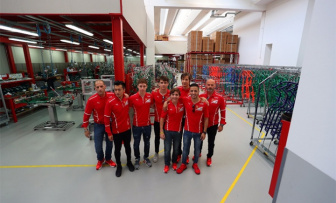 FDA drivers visited the Tony Kart production facility