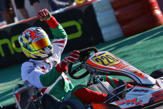 Alex takes the Rotax world title to Italy