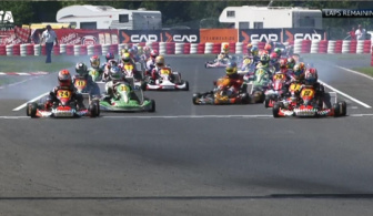 KZ-Prefinal. Verstappen fast as a missile. Abbasse means business