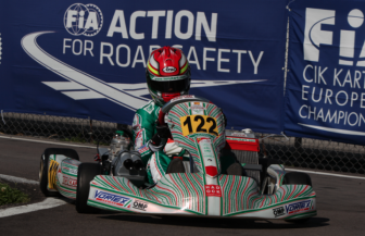 Double podium in the OK for Tony Kart