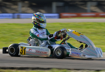 Tony Kart in the top 5 list of the FIA Karting World Championship for OK class in Sweden.