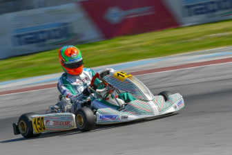 Ardigò and Viganò on the podium of WSK Super Master Series in Sarno