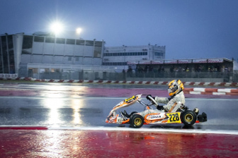 Team competitive but unlucky in first race of WSK Super Master Series .