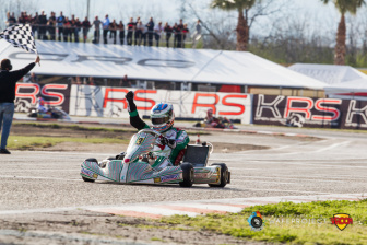 Ardigò challenges Abbasse for the WSK Super Master Series