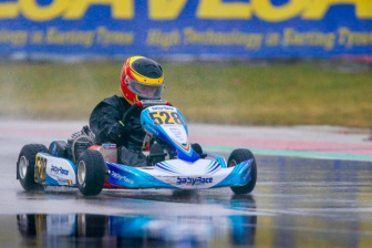 WSK Super Master Series, Tom Braeken unlucky but scores plenty of passes .