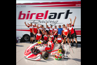 Birelart on the podium in Viterbo