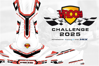 Race with Vroom Kart Magazine's livery and win amazing prizes