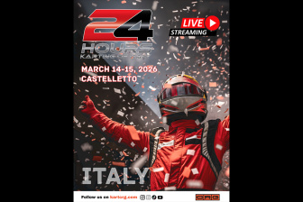 The 24 Hours Karting of Italy 2026 will take place on March 15 in Castelletto (Italy)