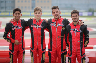 DR Racing Kart shows top speed in Adria