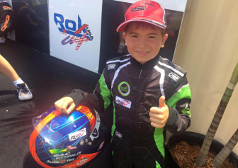 Emmo Fittipaldi triumphs in Micro ROK class at the ROK Cup USA Florida Championship