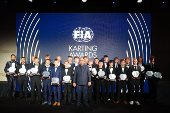 FIA Karting champions and winners of 2025 honoured in Paris