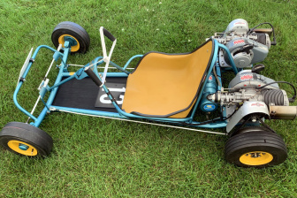 The restored Skeeta kart and its history