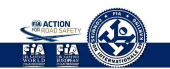 KF and KFJ first race of the season in the CIK-FIA European Championship