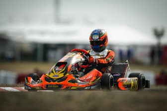 Kalì Kart on track with an official racing team in 2024