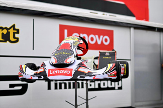 The Lenovo kalì Kart Team ready for its debut at the WSK Final