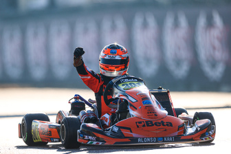 Niklas Schaufler, the new karting is on the move!