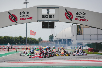Incredibly close heat racing Saturday at the RMC Euro Trophy in Adria