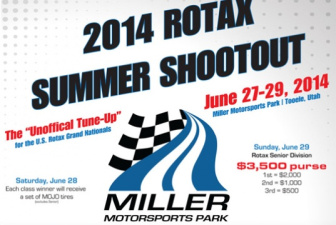 Miller Motorsports Park to provide awards for Rotax Summer Shootout