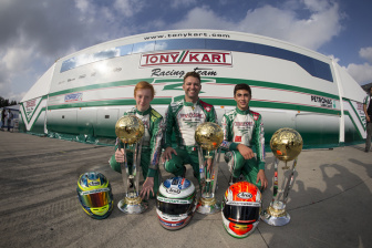 In the WSK Final Cup, Ardigò wins in KZ2, Milesi (2nd) and Vidales (3rd) get on the podium in OKJ