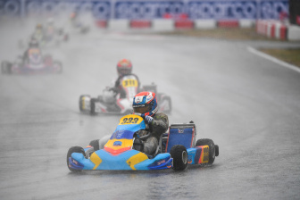 Mark Kastelic affected by weather on Sunday in Lonato