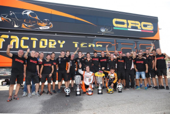 CRG wins the KZ European Championship  with Jorrit Pex.
