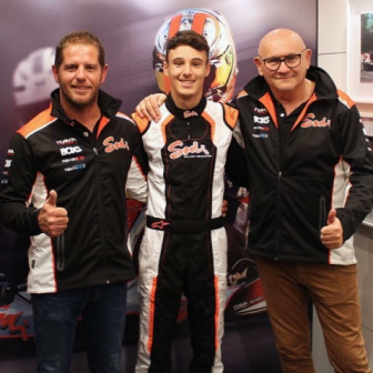 Emilien Denner drives for Sodi in  2019