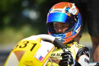 Mark Kastelic fights at Wackersdorf circuit
