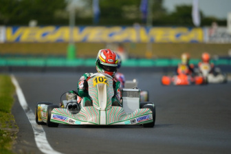 Vortex on the podium on the occasion of the british European Championship for OK and OKJ
