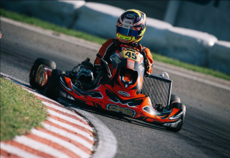 Third-place finish in the European Championship KZ for CRG and Viktor Gustafsson