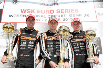 CRG DOMINATES WSK EURO SERIES 'KZ1,  VERSTAPPEN GETS THE TITLE, FORE’ THE LAST FINAL IN GENK