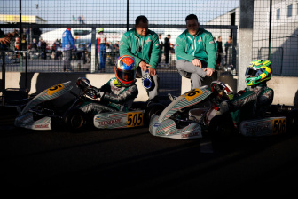 Green flag for the WSK Super Master Series in Adria.