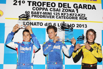 HUGE SUCCESS FOR THE 21st NIGHT GARDA TROPHY WITH 232 DRIVERS ON TRACK. FIRST PODIUM FOR GIULIANO ALESI