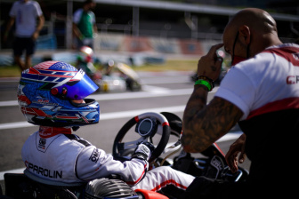 Kai Sorensen competitive in the second weekend of the Italian Championship